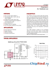 Datasheet LT1027C-5 manufacturer Linear