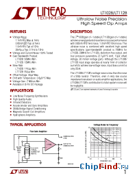 Datasheet LT1028A manufacturer Linear