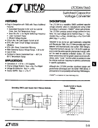 Datasheet LT1044CH производства Linear