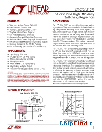 Datasheet LT1071HVC manufacturer Linear