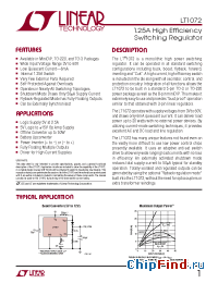 Datasheet LT1072C manufacturer Linear