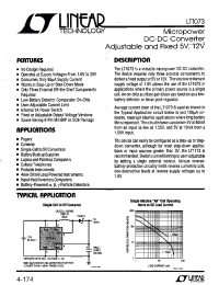 Datasheet LT1073CN8 manufacturer Linear