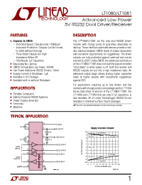 Datasheet LT1080CSW manufacturer Linear