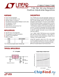 Datasheet LT1083-5 manufacturer Linear