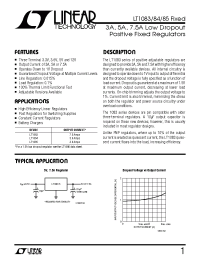 Datasheet LT1083CP-12 manufacturer Linear