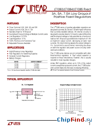 Datasheet LT1084C-12 manufacturer Linear