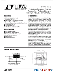 Datasheet LT10865CT manufacturer Linear