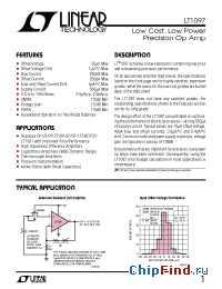 Datasheet LT1097N8 manufacturer Linear