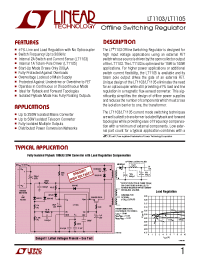 Datasheet LT1103 manufacturer Linear