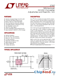 Datasheet LT1107C-12 manufacturer Linear