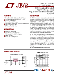 Datasheet LT1117-2.8 manufacturer Linear