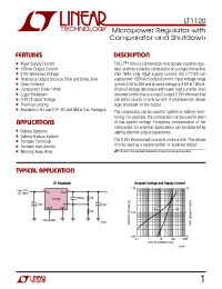 Datasheet LT1120CJ8 manufacturer Linear