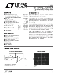 Datasheet LT1122 производства Linear