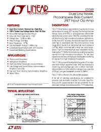 Datasheet LT1169 manufacturer Linear