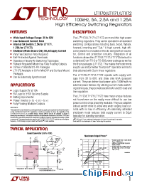 Datasheet LT1170HVCQ производства Linear