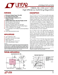 Datasheet LT1170HVCT manufacturer Linear