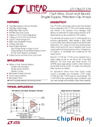 Datasheet LT1178AC manufacturer Linear