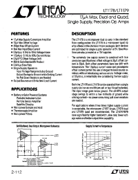 Datasheet LT1178CN manufacturer Linear