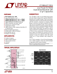 Datasheet LT1180AISW manufacturer Linear