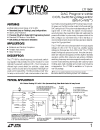 Datasheet LT1186F manufacturer Linear