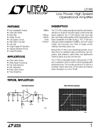 Datasheet LT1195MJ8 manufacturer Linear