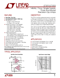 Datasheet LT1211AMJ8 manufacturer Linear