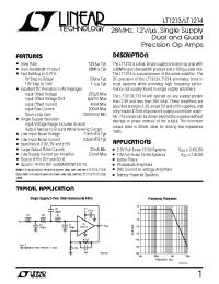 Datasheet LT1213C производства Linear