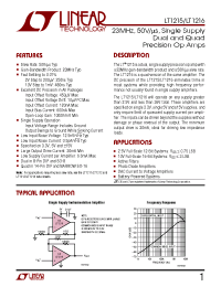 Datasheet LT1215M manufacturer Linear