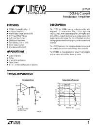 Datasheet LT1223MJ8 manufacturer Linear