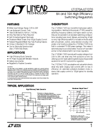 Datasheet LT1270 manufacturer Linear