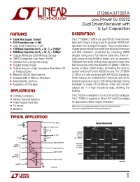 Datasheet LT1280A manufacturer Linear