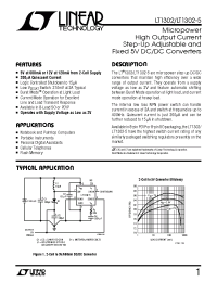 Datasheet LT1302CN8 manufacturer Linear