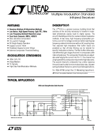 Datasheet LT1319 manufacturer Linear