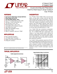 Datasheet LT1368 производства Linear