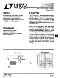 Datasheet LT137 manufacturer Linear