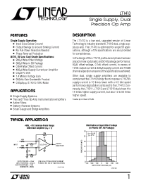 Datasheet LT1413ACN8 manufacturer Linear