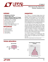 Datasheet LT1460DCN8-5 manufacturer Linear