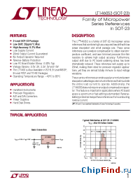 Datasheet LT1460HCS3 manufacturer Linear