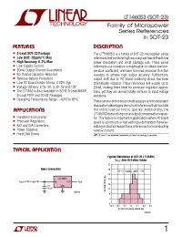 Datasheet LT1460JCS3-3 manufacturer Linear