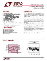 Datasheet LT1469 manufacturer Linear