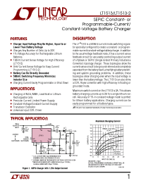 Datasheet LT1513CR-2 manufacturer Linear