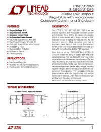 Datasheet LT1521-3 manufacturer Linear