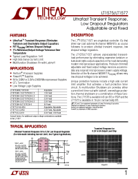 Datasheet LT1575 manufacturer Linear