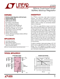 Datasheet LT1579CGN manufacturer Linear