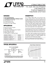 Datasheet LT1584CT-3.38 manufacturer Linear