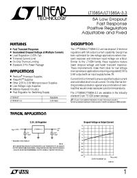 Datasheet LT1585ACT manufacturer Linear