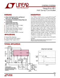 Datasheet LT1640AL manufacturer Linear