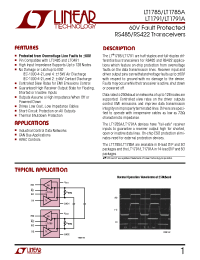 Datasheet LT1785ACS8 manufacturer Linear