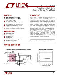 Datasheet LT1787HVIS8 производства Linear