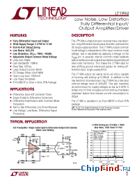 Datasheet LT1994IMS8 manufacturer Linear